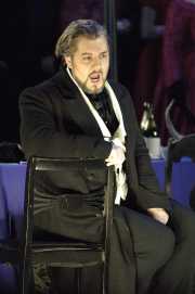 Baritone James Westman as Giorgio Germont, La Traviata, Boston Lyric Opera, 2006