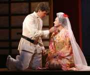 Pinkerton (tenor Gerard Powers) and Butterfly (soprano Kelly Kaduce), Madama Butterfly, Boston Lyric Opera, 2006