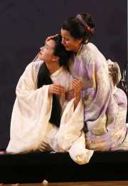 Butterfly (soprano Kelly Kaduce) and Suzuki (mezzo-soprano Melina Pineda), Madama Butterfly, Boston Lyric Opera, 2006