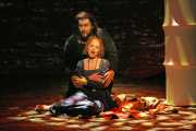 Baritone James Westman as Athanaël and soprano Kelly Kaduce as Thaïs, Thaïs, Boston Lyric Opera, 2006