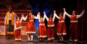 Children from the audience enjoy a moment in the spotlight as part of the opera’s finale, Hansel and Gretel, Boston Lyric Opera, 2008