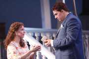 Adina (soprano Maria Kanyova) and Nemorino (tenor Eric Cutler), L'eliser d'amore, Boston Lyric Opera, 2008