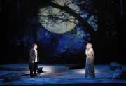 The repentant Prince (tenor Bryan Hymel) begs Rusalka (soprano Marquita Lister) for forgiveness, Rusalka, Boston Lyric Opera, 2009