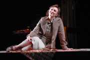 The Governess (soprano Emily Pulley) enjoys a tranquil evening on the grounds of Bly, her new home, The Turn of the Screw, 2010