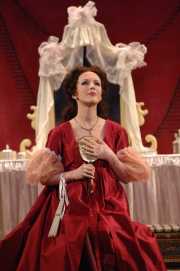 Soprano Sarah Coburn as Rosina in Boston Lyric Opera’s The Barber of Seville, 2012