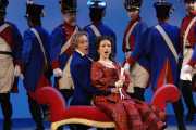 Tenor John Tessier as Count Almaviva and Soprano Sarah Coburn as Rosina in Boston Lyric Opera’s The Barber of Seville, 2012