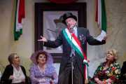 Baritone Jake Gardner as The Mayor in Boston Lyric Opera's production of John Musto's "The Inspector.", 2012