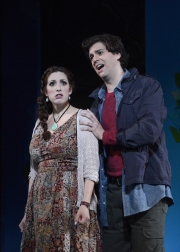 Zach Borichevsky and Deborah Selig, Boston Lyric Opera, The Magic Flute, OCT 2013