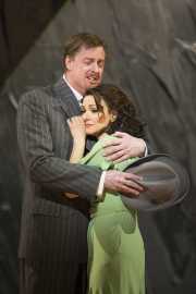 (l.-r.) John Hancock and Sandra Piques Eddy in Boston Lyric Opera's “Werther,” running March 11-20 at the Citi Shubert Theater