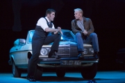 Escamillo (Michael Mayes) and Don Jose (Roger Honeywell) compare notes on their rival love for Carmen in Boston Lyric Opera’s production of Georges Bizet’s “Carmen” directed by Calixto Bieito. “Carmen” opens BLO’s 40th Season, at the Boston Opera House through October 2.