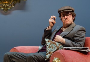 Christopher Burchett as Eddy’s father, makes himself comfortable while visiting his son and daughter-in-law in the Boston Lyric Opera production of Mark Anthony Turnage’s GREEK, running Nov 16-20 at the Emerson/Paramount Center.