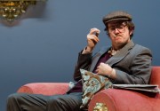Christopher Burchett as Eddy’s father, makes himself comfortable while visiting his son and daughter-in-law in the Boston Lyric Opera production of Mark Anthony Turnage’s GREEK, running Nov 16-20 at the Emerson/Paramount Center.