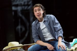 The young male page Cherubino (Emily Fons, in one of opera’s most famous cross-gender “trouser roles”) can’t help falling in love with women around the Court in Boston Lyric Opera’s new production of “The Marriage of Figaro” running through May 7 at John Hancock Hall