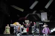 The cast of Boston Lyric Opera’s new production of THE BARBER OF SEVILLE, directed by Rosetta Cucchi.