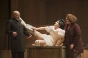 James Maddalena, Kelly Kaduce and Michelle Trainor are the unconventional Peachum Family in the Boston Lyric Opera’s production of Weill and Brecht’s THE THREEPENNY OPERA, running March 16-25 at the Huntington Avenue Theatre. BLO.org.