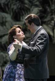 Heather Johnson and Marcus DeLoach in Boston Lyric Opera’s TROUBLE IN TAHITI/ARIAS AND BARCAROLLES, playing thru May 20.  Tickets www.BLO.org