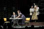 Sam and Dinah (Marcus DeLoach and Heather Johnson) robotically repeat their morning routine in Boston Lyric Opera’s TROUBLE IN TAHITI/ARIAS AND BARCAROLLES, playing thru May 20.  Tickets www.BLO.org