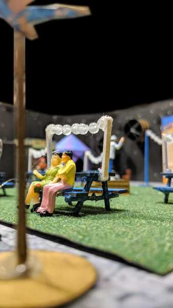 Set design for Boston Lyric Opera's 2019 production of Pagliacci