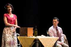 Adriana Zabala and Andres Acosta perform in Minnesota Operas 2018 Production of Fellow Travelers