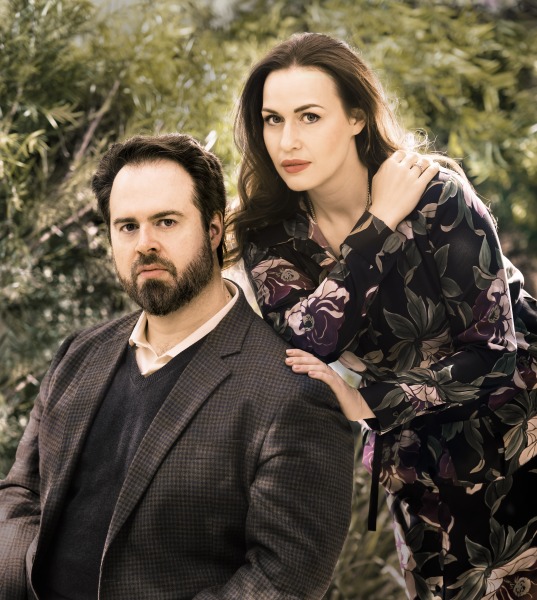 Jonathan Burton (Pollione) and Elena Stikhina (Norma), Boston Lyric Opera's 2020 production of Norma