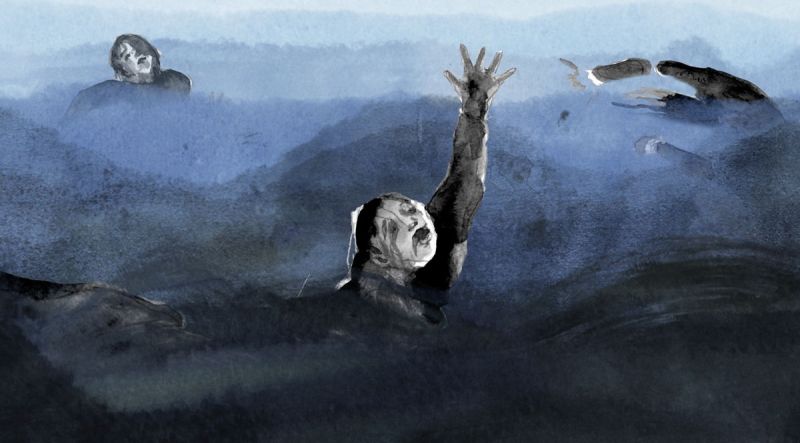 Luna Struggles to Cross the River | Boston Lyric Opera's 2021 Operabox.tv production of The Fall of the House of Usher