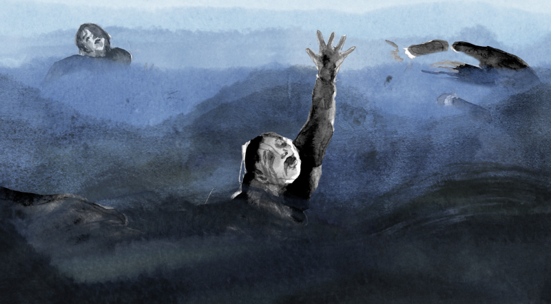 Luna Struggles to Cross the River | Boston Lyric Opera's 2021 Operabox.tv production of The Fall of the House of Usher
