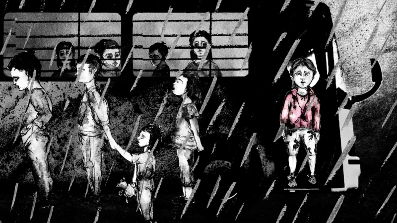 Luna arrives at Detention Facility | Boston Lyric Opera's 2021 Operabox.tv production of The Fall of the House of Usher