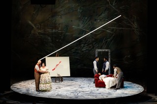 Mimi (Lauren Michelle) dies in BLO's La boheme