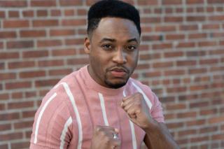Markel Reed, starring as Young Emile Griffith in BLO's 2022 production of Champion: an Opera in Jazz