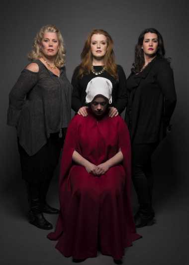 l-r Caroline Worra, Jennifer Johnson Cano, Chelsea Basler