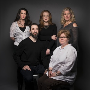 l-r Chelsea Basler, David Cushing, Jennifer Johnson Cano, Maria Zifchak, Caroline Worra