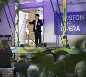 Junhan Choi (baritone) performs at Curtis Hall