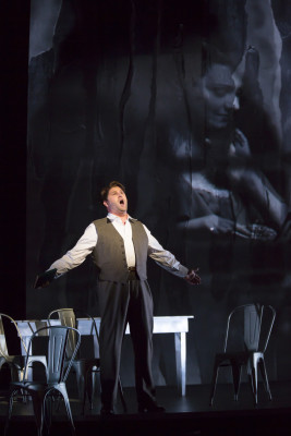 Alex Richardson as the title character in Boston Lyric Opera's “Werther,” running March 11-20 at the Citi Shubert Theater -- Photo: T. Charles Erickson