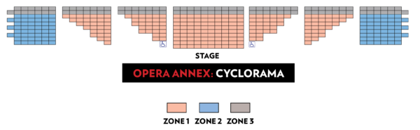 The Cyclorama at the Boston Center for the Arts, BLO | THE NEFARIOUS, IMMORAL BUT HIGHLY PROFITABLE ENTERPRISE OF MR. BURKE & MR. HARE - seating chart